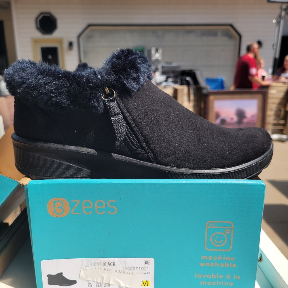 Bzees black booties